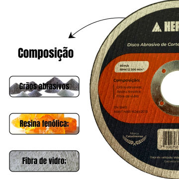 25x Discos Abrasivo De Corte Metal 115mm