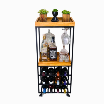 Carrinho Adega Áure