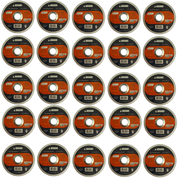 25x Discos Abrasivo De Corte Metal 115mm
