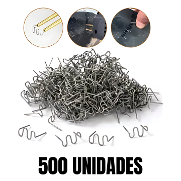 Grampos Solda Plástico/para Solda Para-choque 500 Peças
