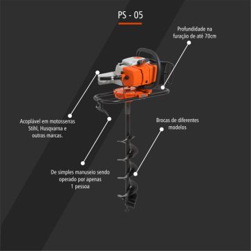 Perfurador de Solo PS-05