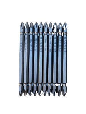 Jogo 10 Ponteiras Bits Duplo 110mm Magnetica